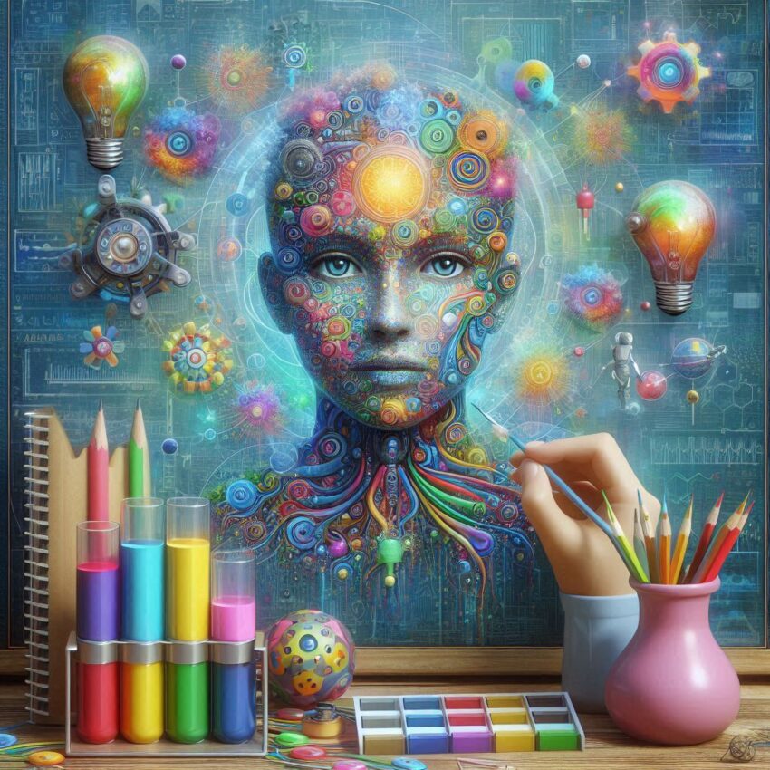 AI in Artwork poster