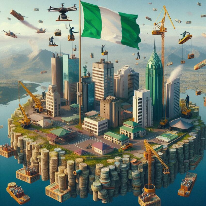 Nigeria's Economic Landscape poster